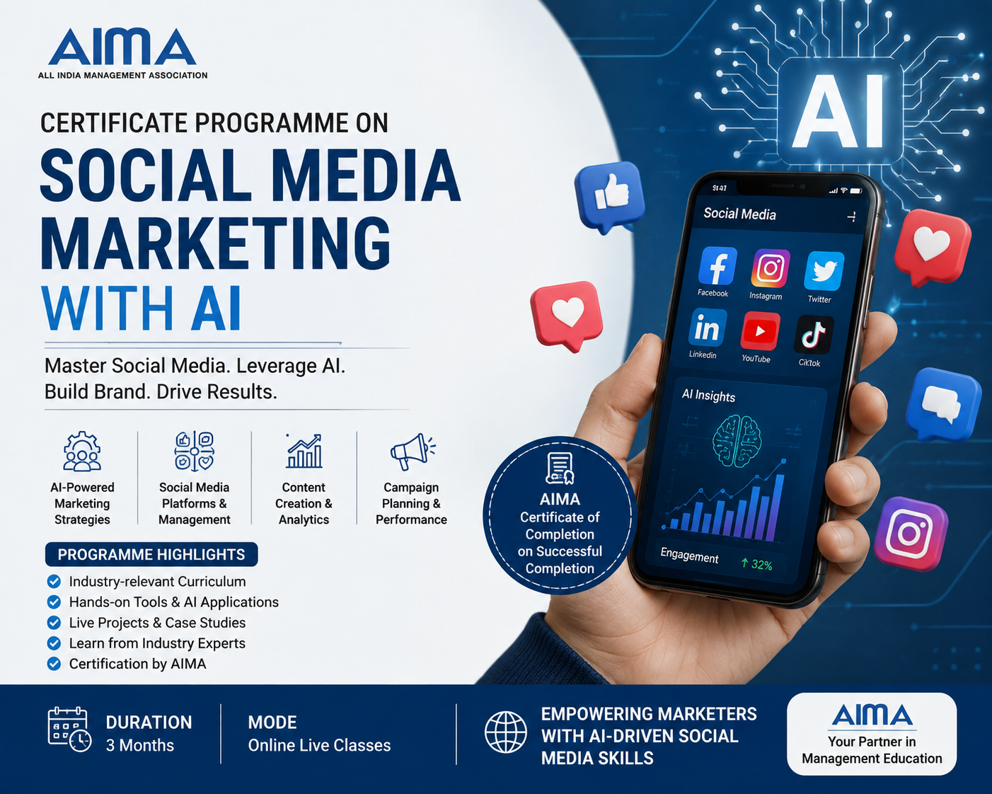 Certificate Program in Social Media Marketing