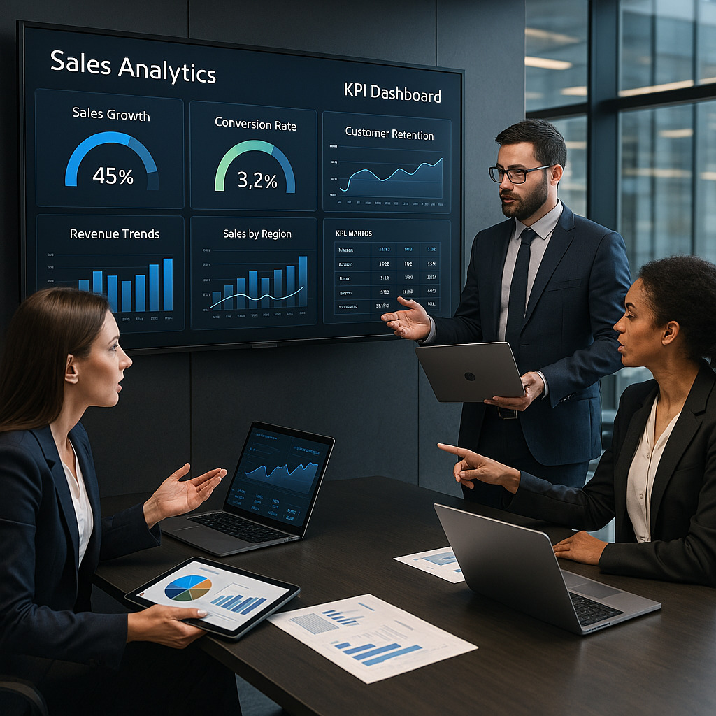 Course Image Sales Analytics & KPI Dashboarding